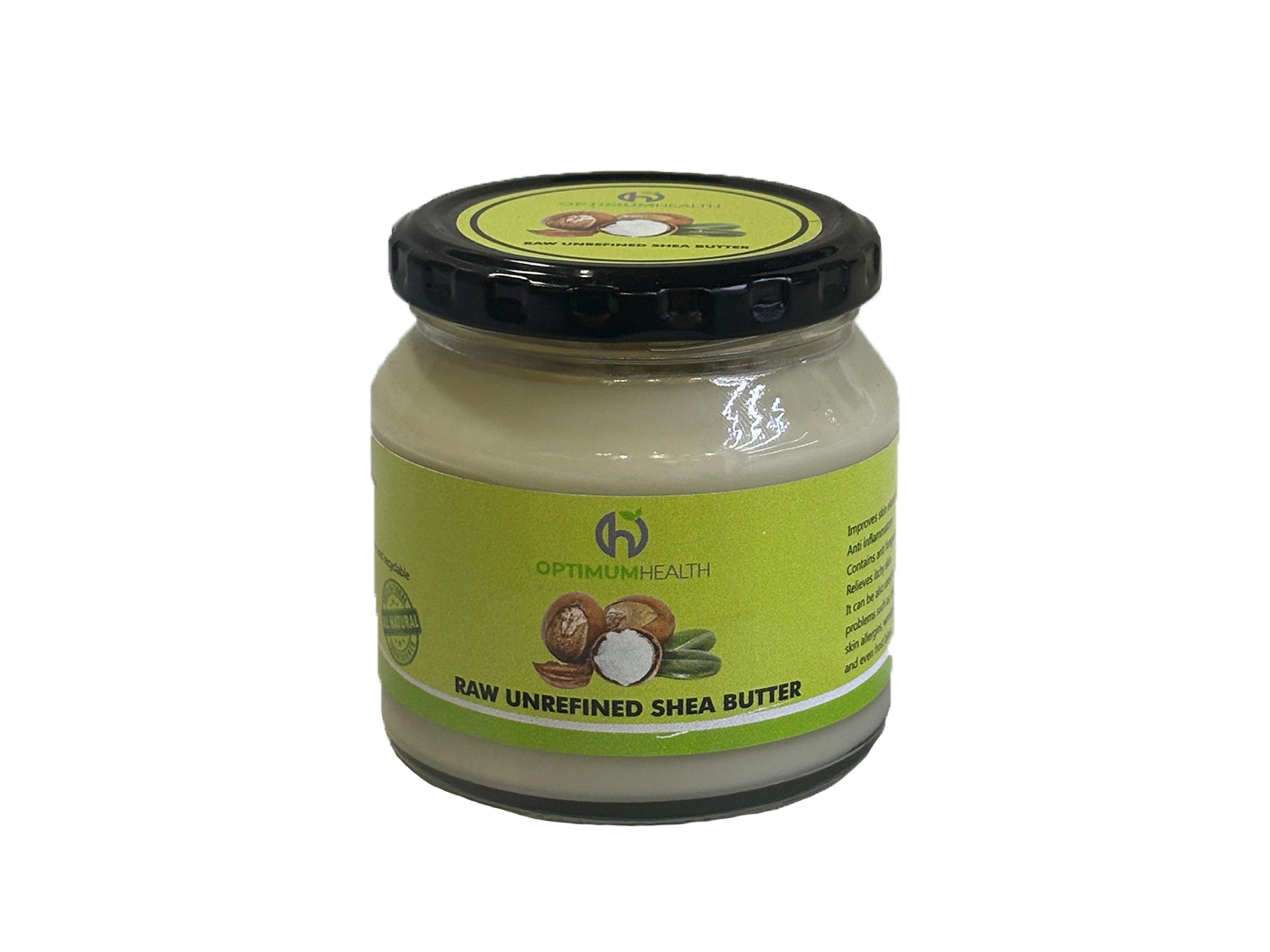 Raw Unrefined Shea Butter Jar